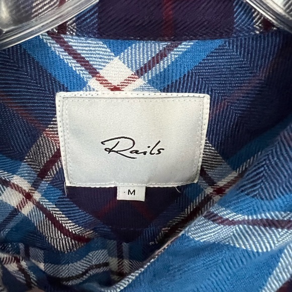 Rails Hunter Long Sleeve Button Down Top - Picture 9 of 16